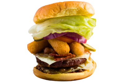 AllStart Wings & Ribs burger