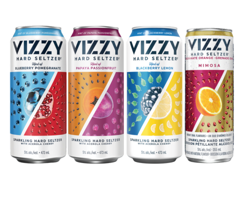 Vizzy canned drinks